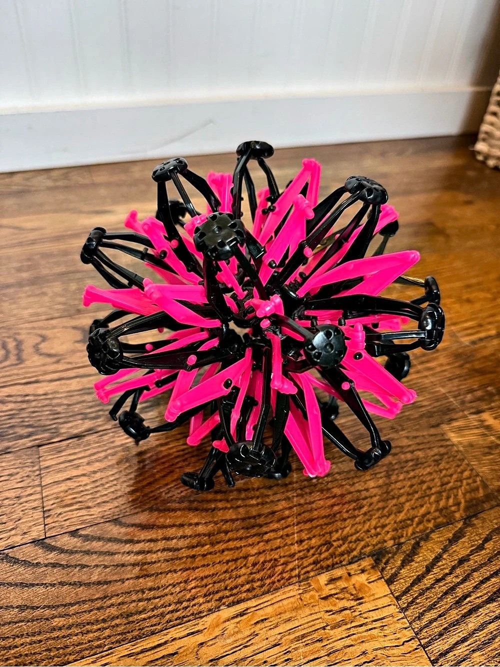 Hoberman Mini Sphere Pink & Black